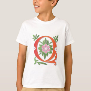Camiseta Monograma de Fleur-de-lis Q