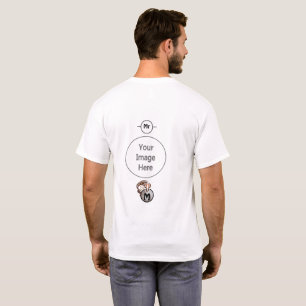 Camiseta Monograma de gatos tribales malasios