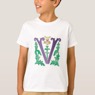 Camiseta Monograma de la letra V