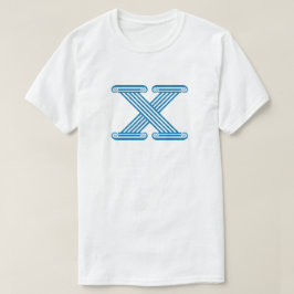 Camiseta Monograma de la letra X
