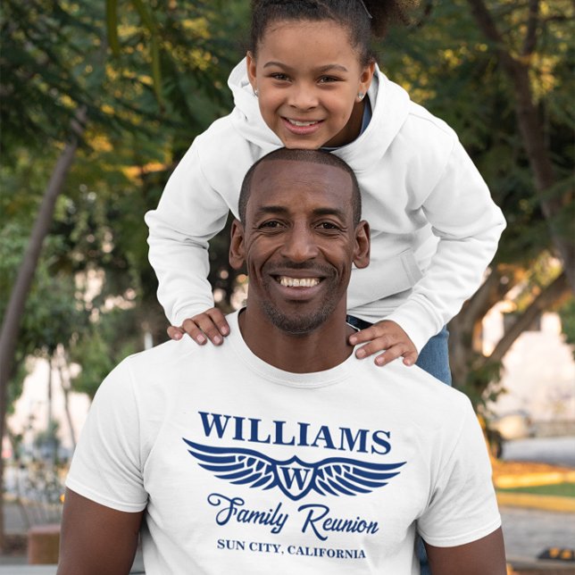 Camiseta Monograma de la Reunión Familiar Vintage (Subido por el creador)