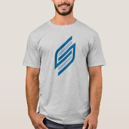 Camiseta Monograma de letra S elegante y moderna