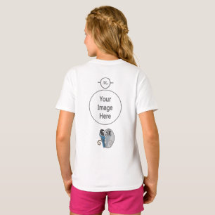 Camiseta Monograma de magpie facturado negro
