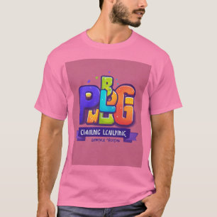 Camiseta monograma de moda de etiquetas de marca de firma d