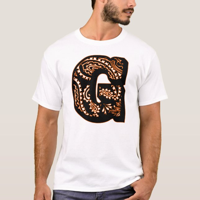 Camiseta Monograma de Paisley - G (Anverso)