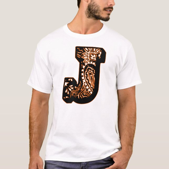 Camiseta Monograma de Paisley - J (Anverso)
