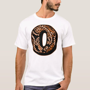 Camiseta Monograma de Paisley - O