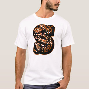 Camiseta Monograma de Paisley - S