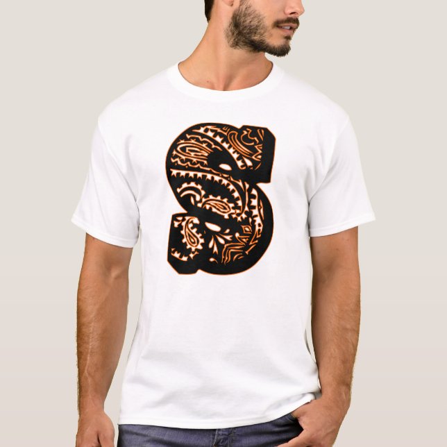 Camiseta Monograma de Paisley - S (Anverso)