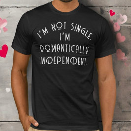 Camiseta Monograma de San Valentín simple y gracioso