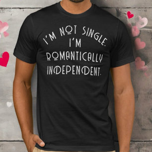 Camiseta Monograma de San Valentín simple y gracioso