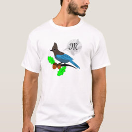 Camiseta Monograma de Steller Blue Jay