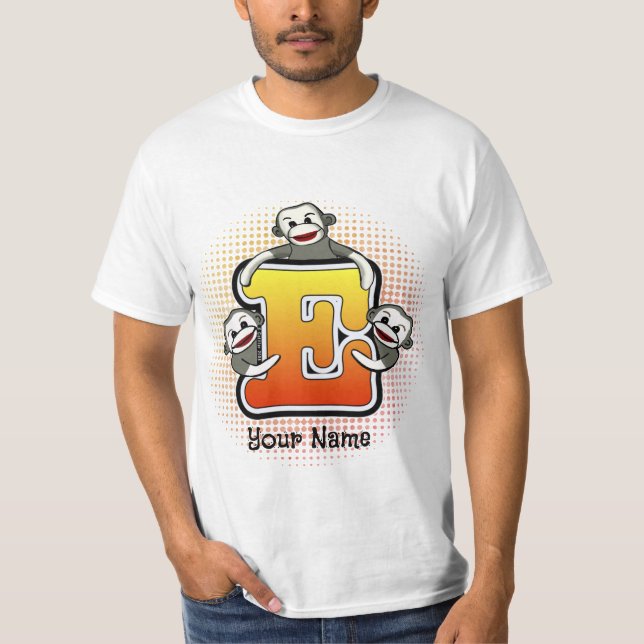 Camiseta Monograma E Mono-Sock (Anverso)