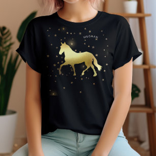 Camiseta Monograma ecuestre de las estrellas del caballo de