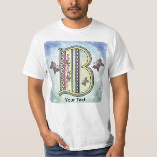 Camiseta Monograma floral B