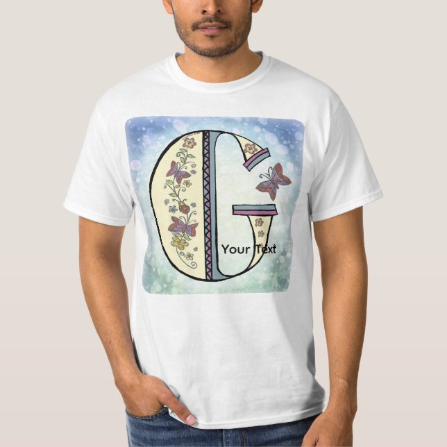 Camiseta Monograma G floral (Anverso)