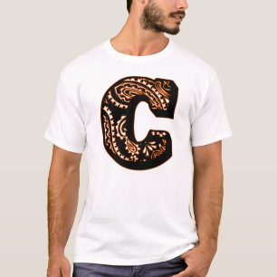 Camiseta Monograma Paisley - B