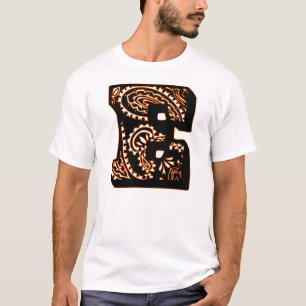Camiseta Monograma Paisley - E