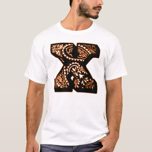 Camiseta Monograma Paisley - X