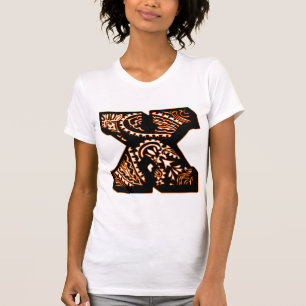 Camiseta Monograma Paisley - X
