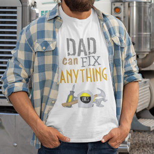 Camiseta Monograma Personalizado de herramientas simples pa