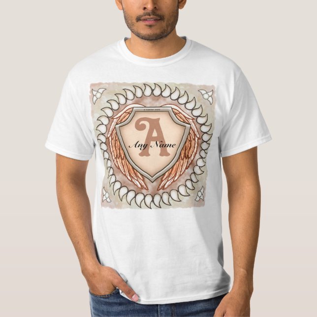 Camiseta monograma Shield Wings (Anverso)