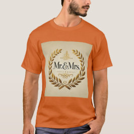 Camiseta Monograma Sr. y Sra. Laurel Mens Tshirt