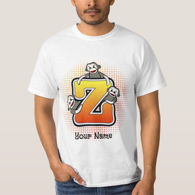 Camiseta Monograma Z Sock Mono (Anverso)
