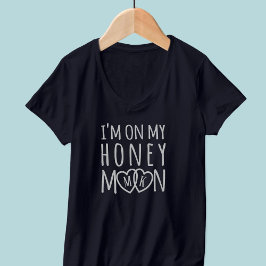 Camiseta Monogramado En Mi Luna De Miel, Mujeres Con Camise