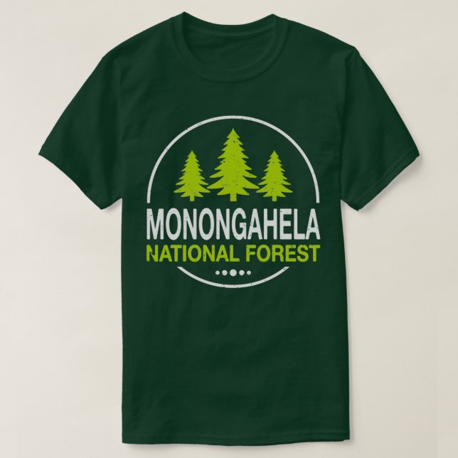 Camiseta Monongahela National Forest (Diseño del anverso)