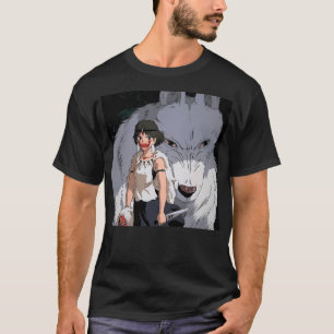 Camiseta Mononoke Draw Wolf