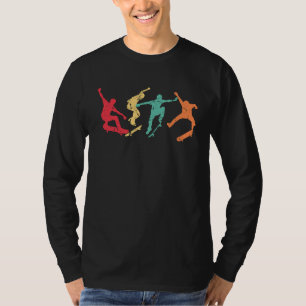Camiseta Monopatín Monopatista Patinar Retro Antiguo