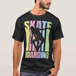 Camiseta Monopatín para chicas idea Ollie