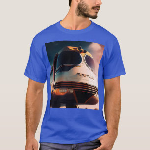 Camiseta Monorail Mid Century Retro Futurismo Futurista Sur