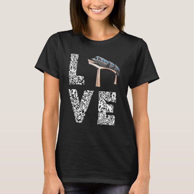 Camiseta Monorail-Monorail-Monorail-Leopard Love (Anverso)