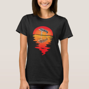 Camiseta Monorraíl del Vintage Sunset Railway Monorail Vehí