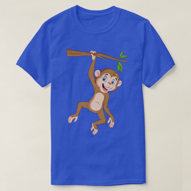 Camiseta Monos colgantes Monos Jungle Safari Primate Anima (Diseño del anverso)