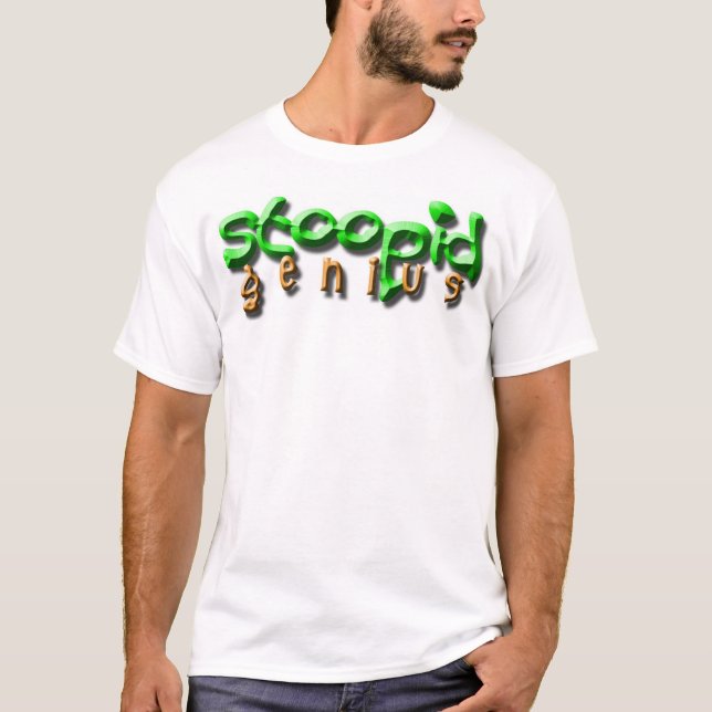Camiseta Monos del mar del genio de Stoopid (Anverso)