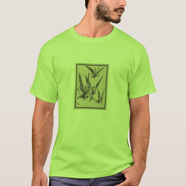 Camiseta monos del vuelo (Anverso)