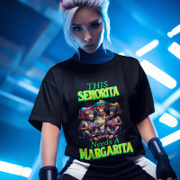 Monos Funky Senorita Necesita Una Margarita