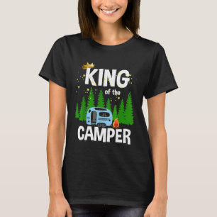 Camiseta Monos King Of The Camper Camping Trailer Roa