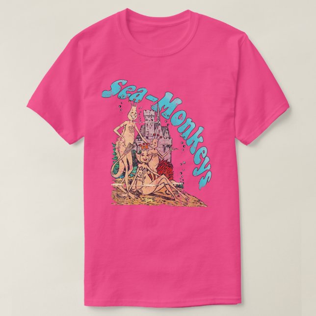 Camiseta monos marinos (Diseño del anverso)