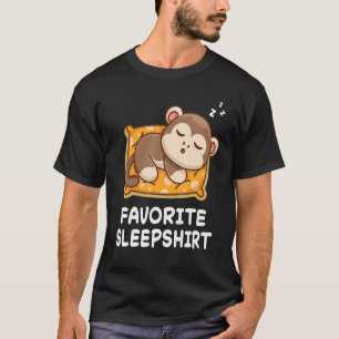 Camiseta Monos Monos Nap Duerme Pajama Pajama N