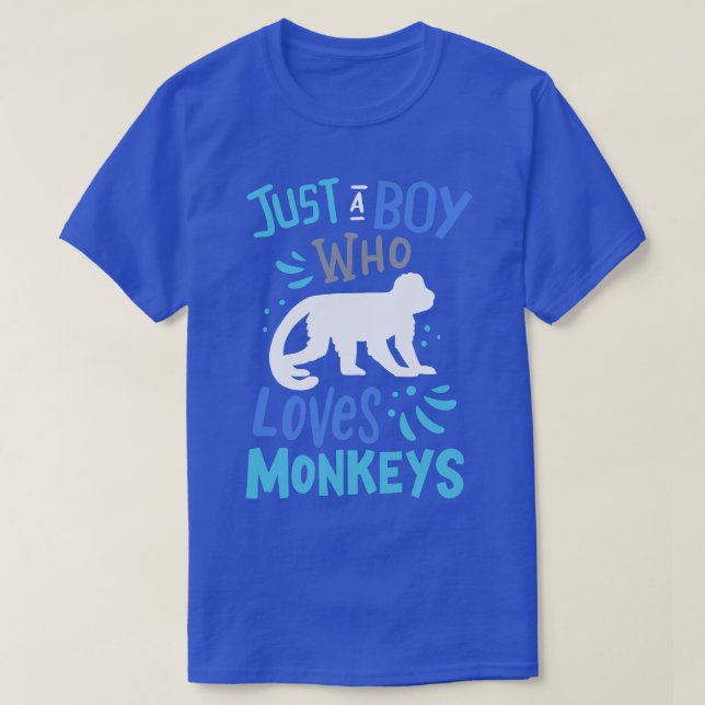 Camiseta Monos Primate Ape Monkey Lover (Diseño del anverso)