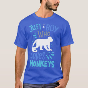 Camiseta Monos Primate Ape Monkey Lover