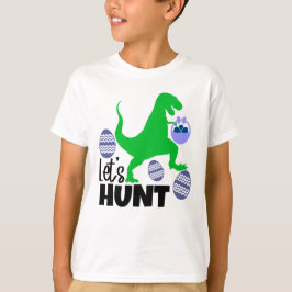 Camiseta monosaurio fresco Caza de huevos de Pascua