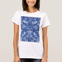 Monotona azul de fresa, William Morris