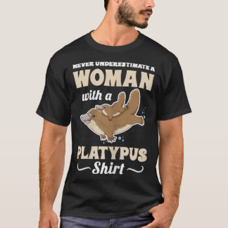 Camiseta Monotreme de Platypus Cute para mujeres