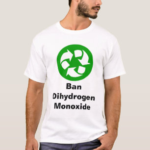 Camiseta Monóxido del biácido de la prohibición
