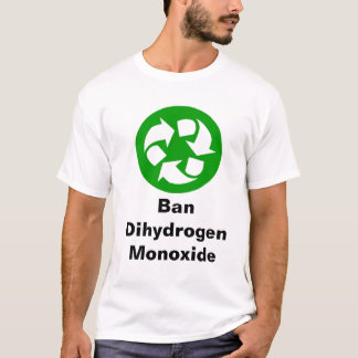 Camiseta Monóxido del biácido de la prohibición